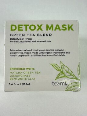 Teami Detox Mask Green Tea Blend 3.4 Fluid Ounce #1